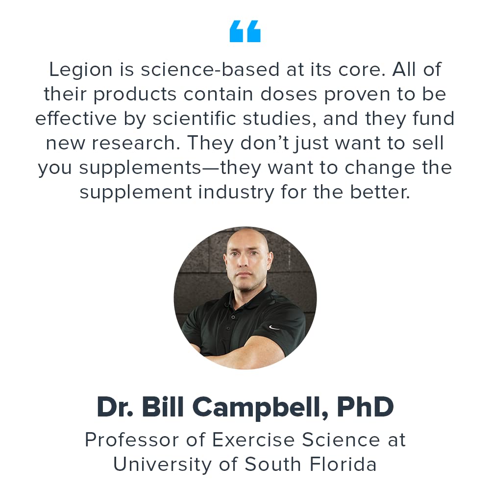 LEGION Vitamin D3 K2 dosage scoop demonstrates a precise serving size.
