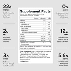 LEGION Whey+ label details highlight transparent ingredients and absence of unnecessary additives