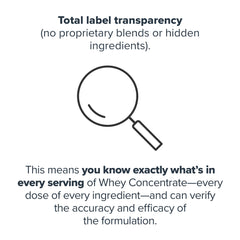 LEGION no artificial sweeteners label emphasizes clean Salted Caramel flavor