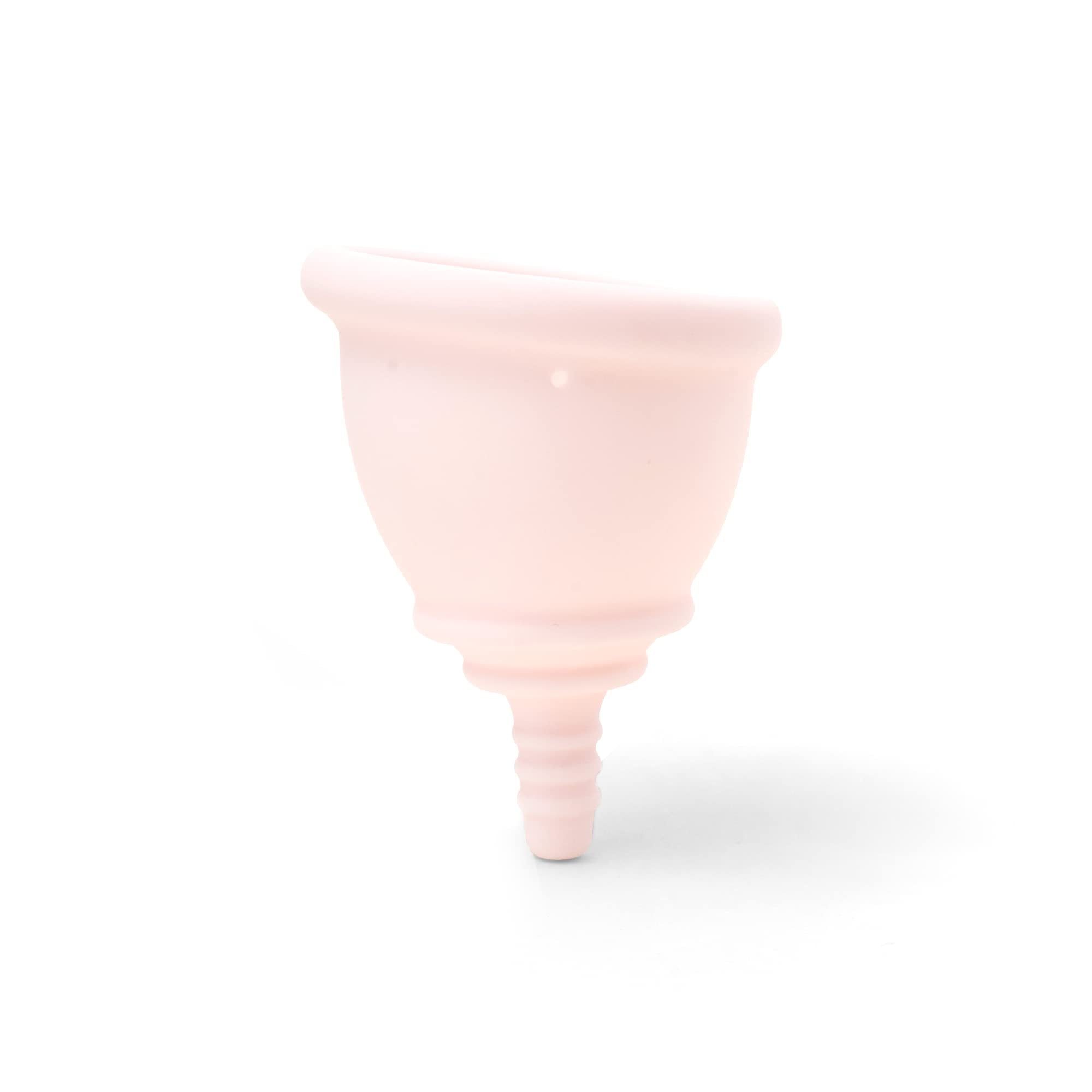 Leia soft-touch silicone cup delivering gentle wear and flexible comfort