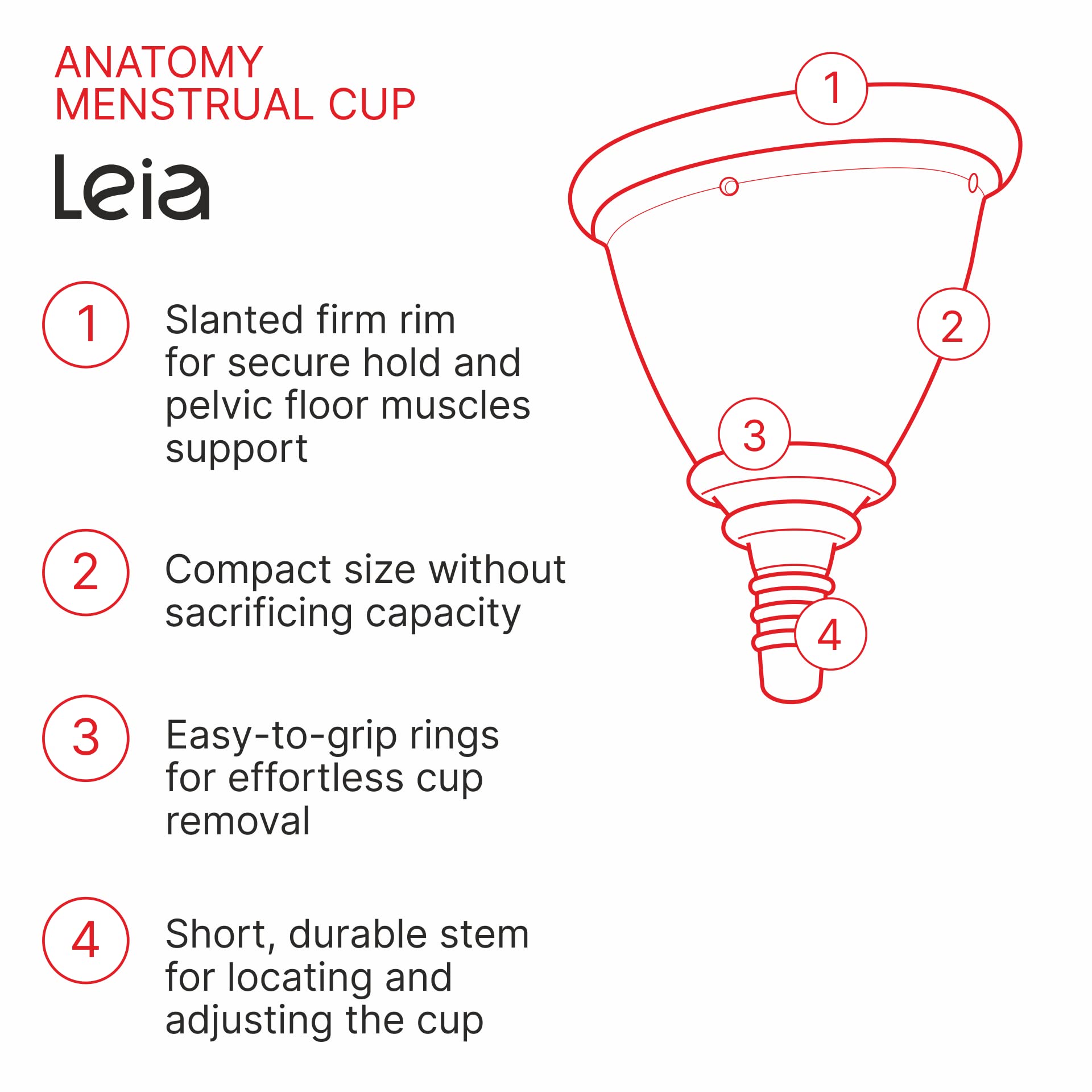 Leia packaging beside quick-start guide for simple setup and care