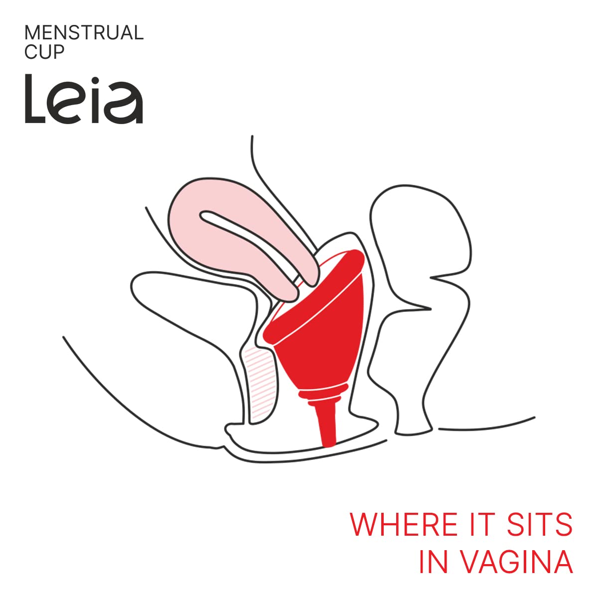 Leia durable silicone cup designed for long-lasting reuse.