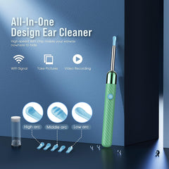 LEIPUT cleaning kit shows six LED lights for better visibility