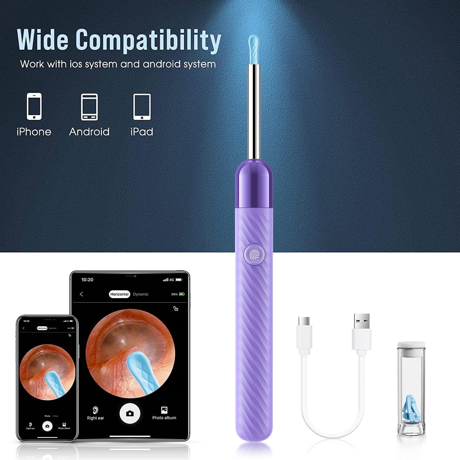 LEIPUT Ear Wax Removal Kit packaging with all essentials included