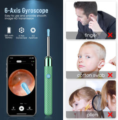 LEIPUT IP67 waterproof otoscope is easy to clean after use