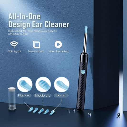 LEIPUT LED lighting illuminates the ear canal for easy cleaning