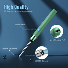 LEIPUT silicone ear scoop covers protect delicate ear canals