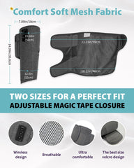 LEISPO secure-fit strap and neoprene ensure stable wear during sessions.