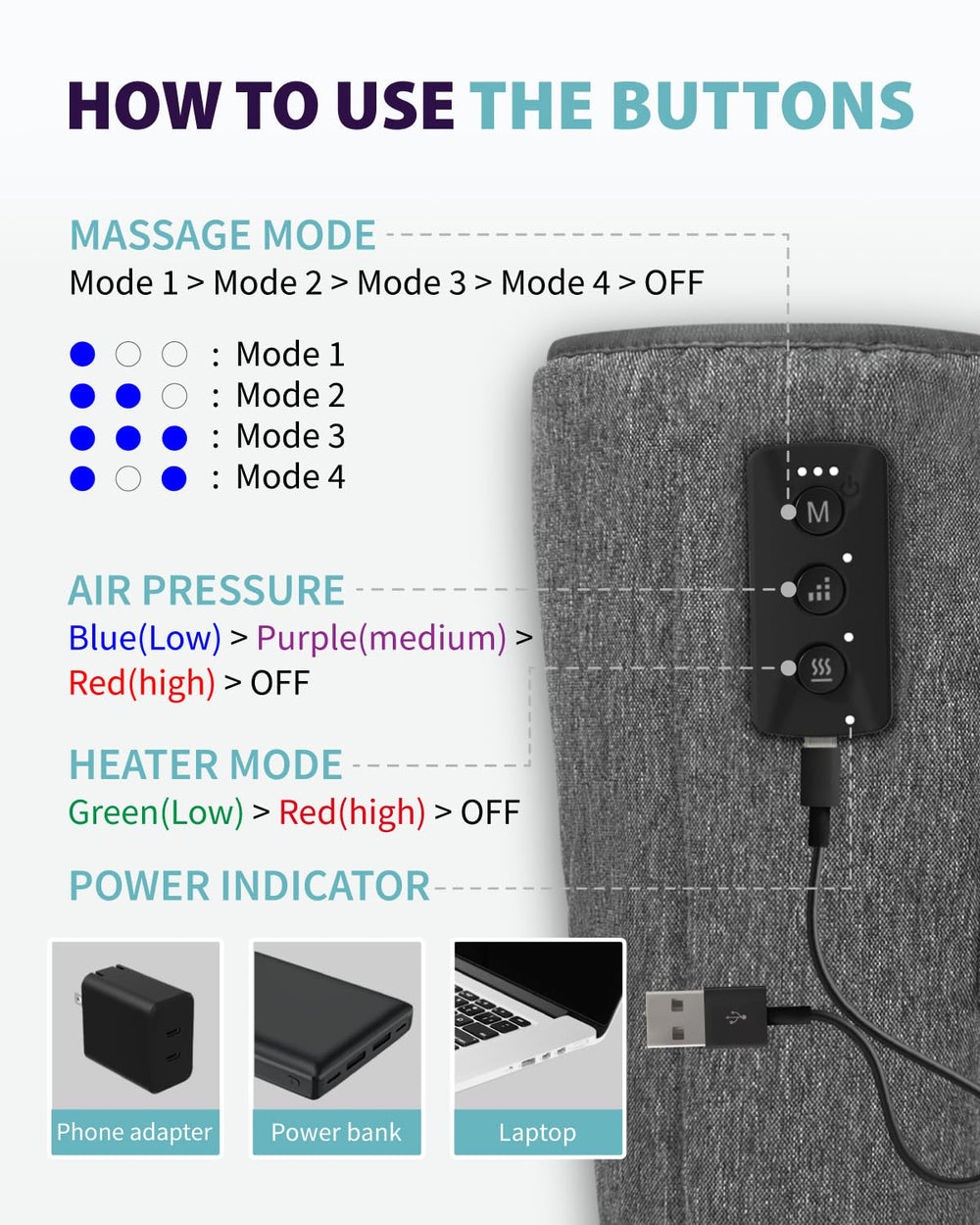 Set of two LEISPO massagers enables paired use at home.
