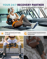 LEISPO cordless design with USB-C charging for mobility at home or gym.