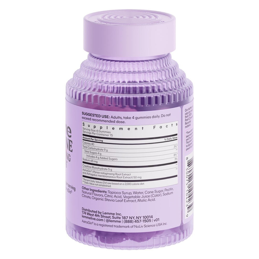 Diverse athletes using Lemme Creatine Gummies for on-the-go support.