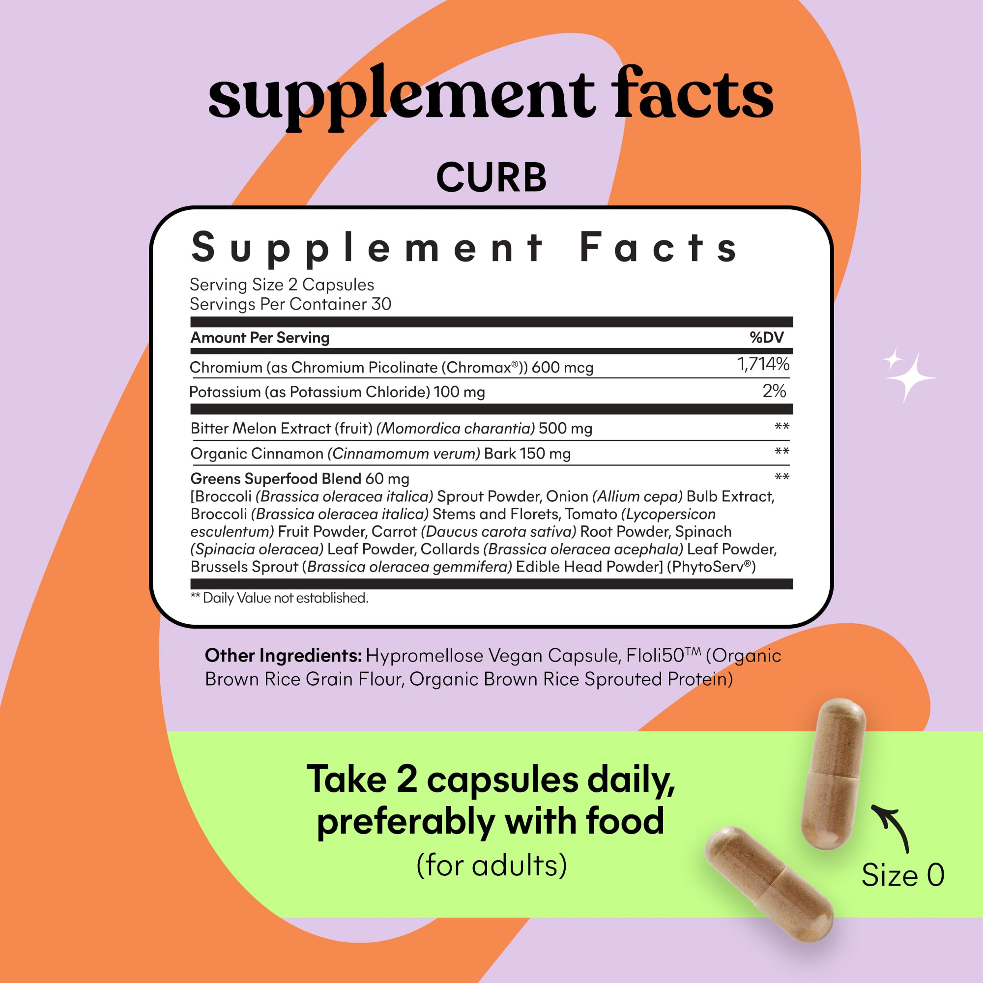 Lemme Curb chromax ingredient spotlight emphasizing chromium picolinate