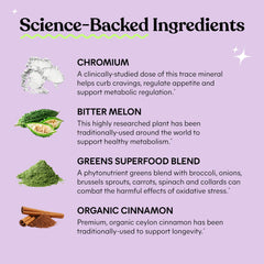 Lemme Curb greens blend ingredients with broccoli and spinach for nutrient-rich support