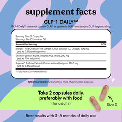 Lemme GLP-1 Daily packaging on shelf indicating one-month supply.