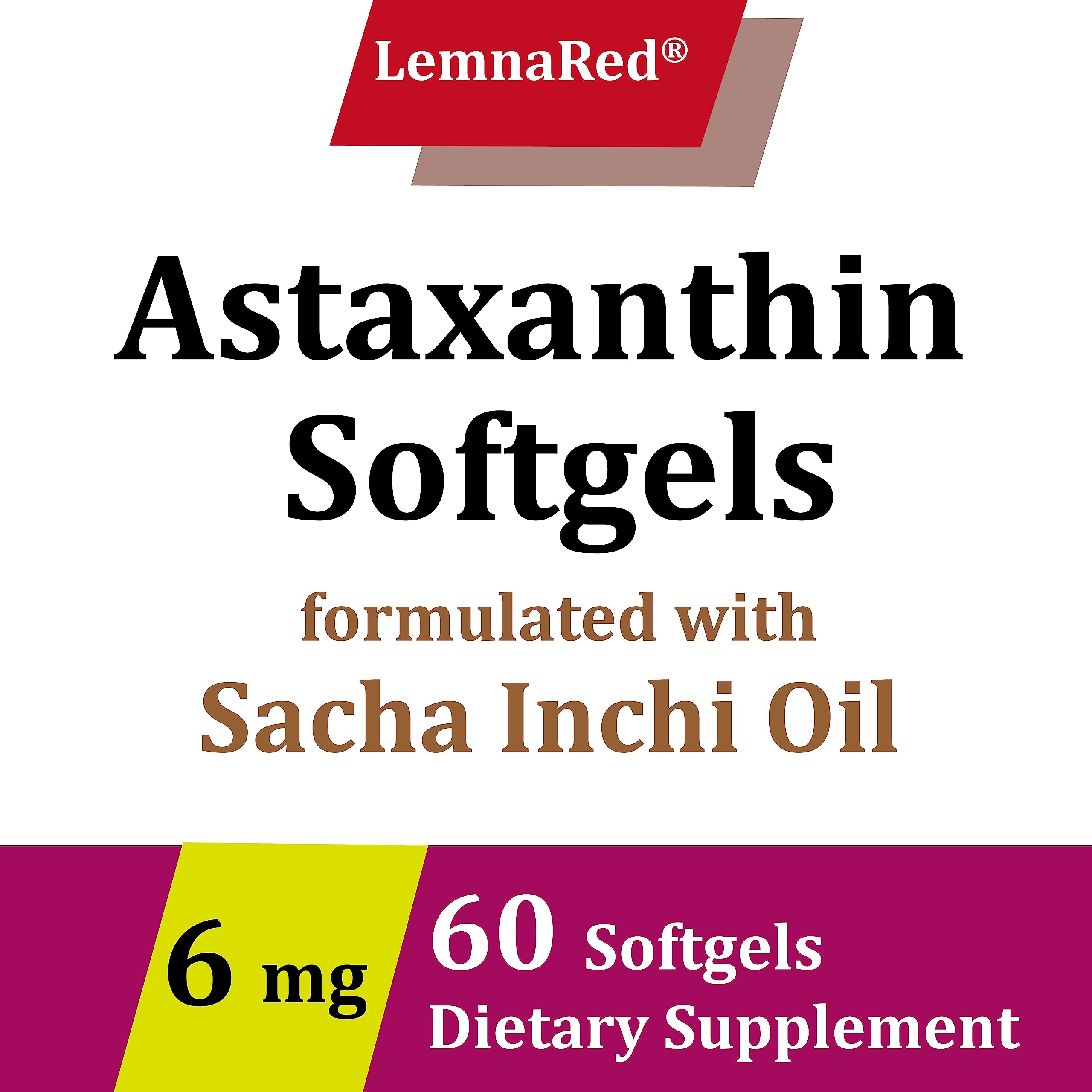 LemnaRed astaxanthin softgels close-up highlighting absorption.