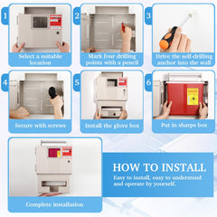 LemonRoad transparent window to monitor waste levels without opening the cabinet
