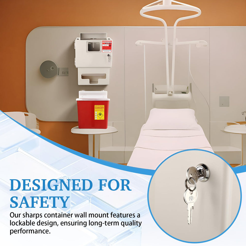 LemonRoad mounting hardware for secure wall installation in clinics or labs