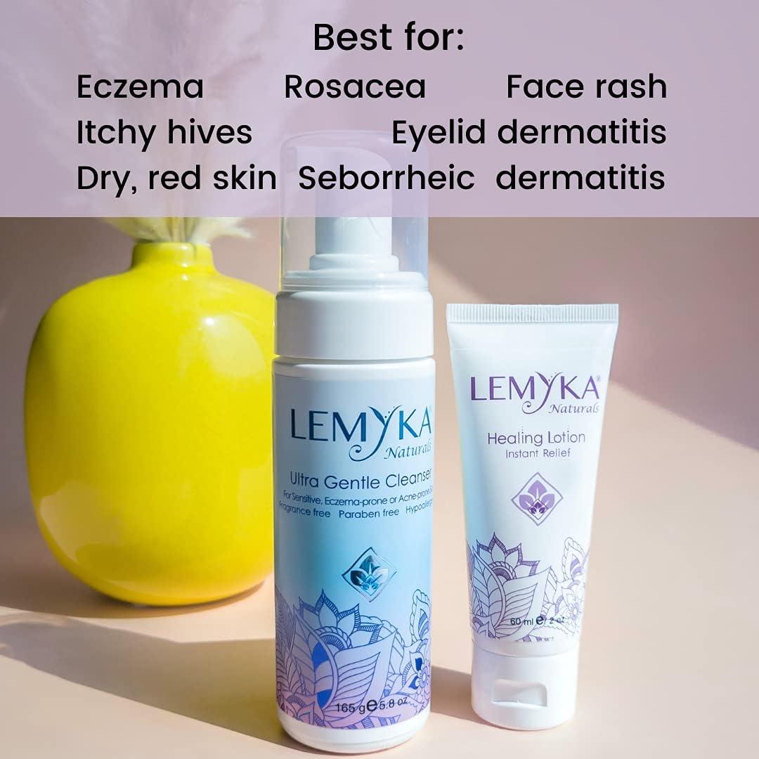 LEMYKA ingredients blend with aloe and niacinamide for calm skin