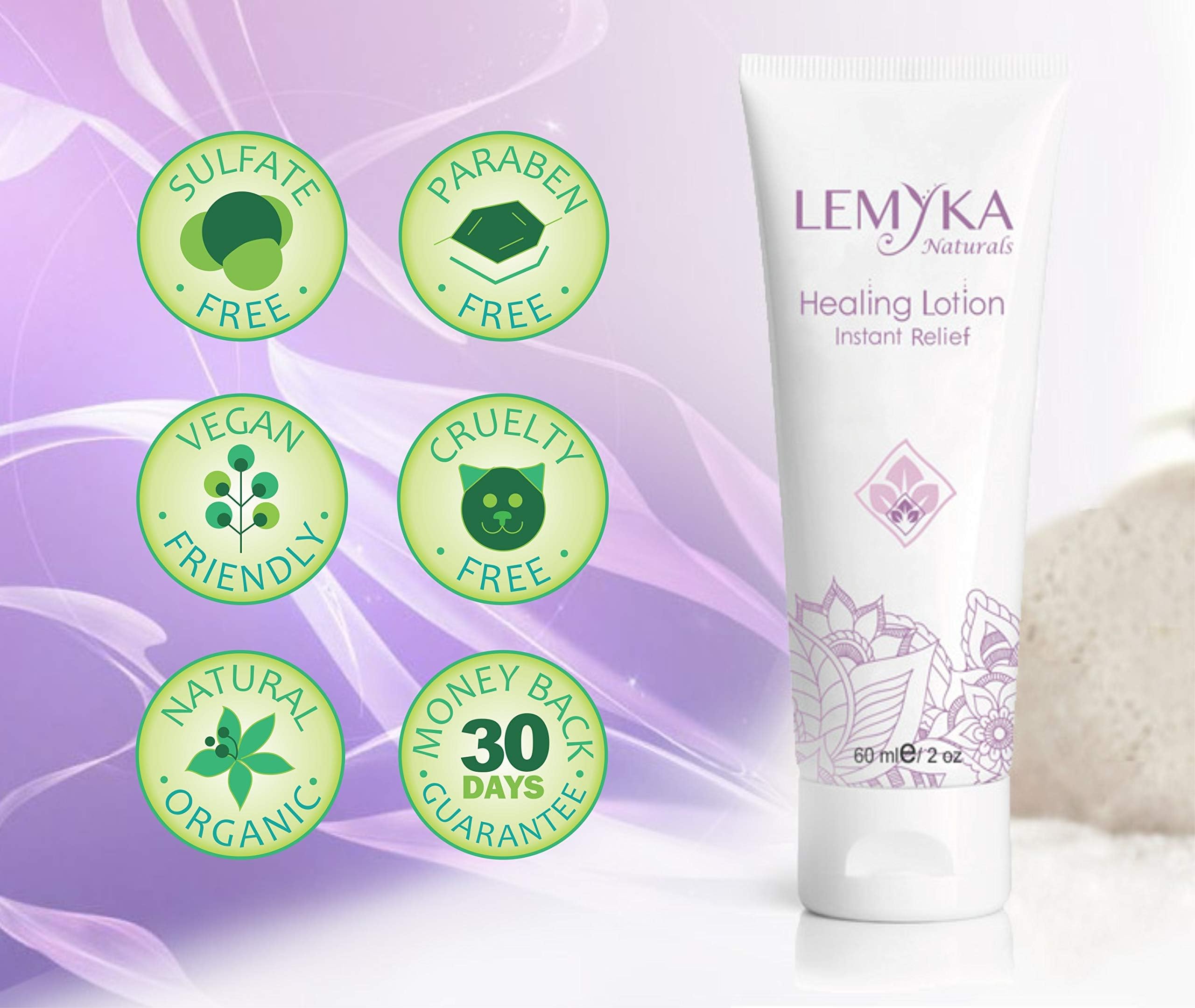 LEMYKA non-greasy texture with quick absorption for daily use