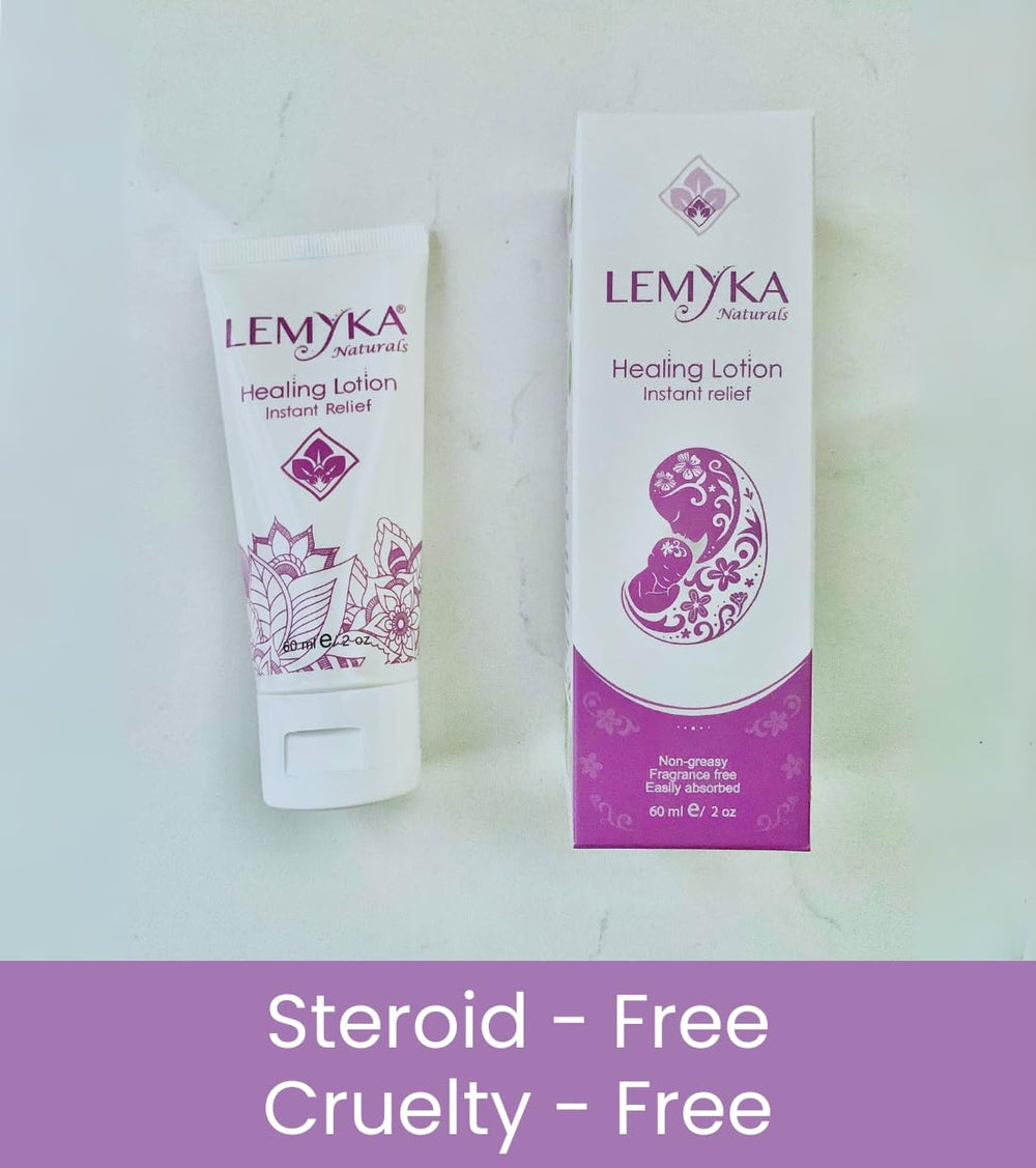 LEMYKA non-steroidal formula offers gentle relief for sensitive skin