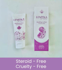 LEMYKA non-steroidal formula offers gentle relief for sensitive skin