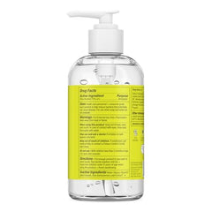 Lemyn Organics hand sanitizer pump action close-up