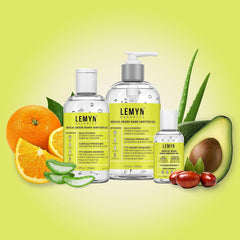Independent lab-tested seal on Lemyn Organics product indicating quality verification.