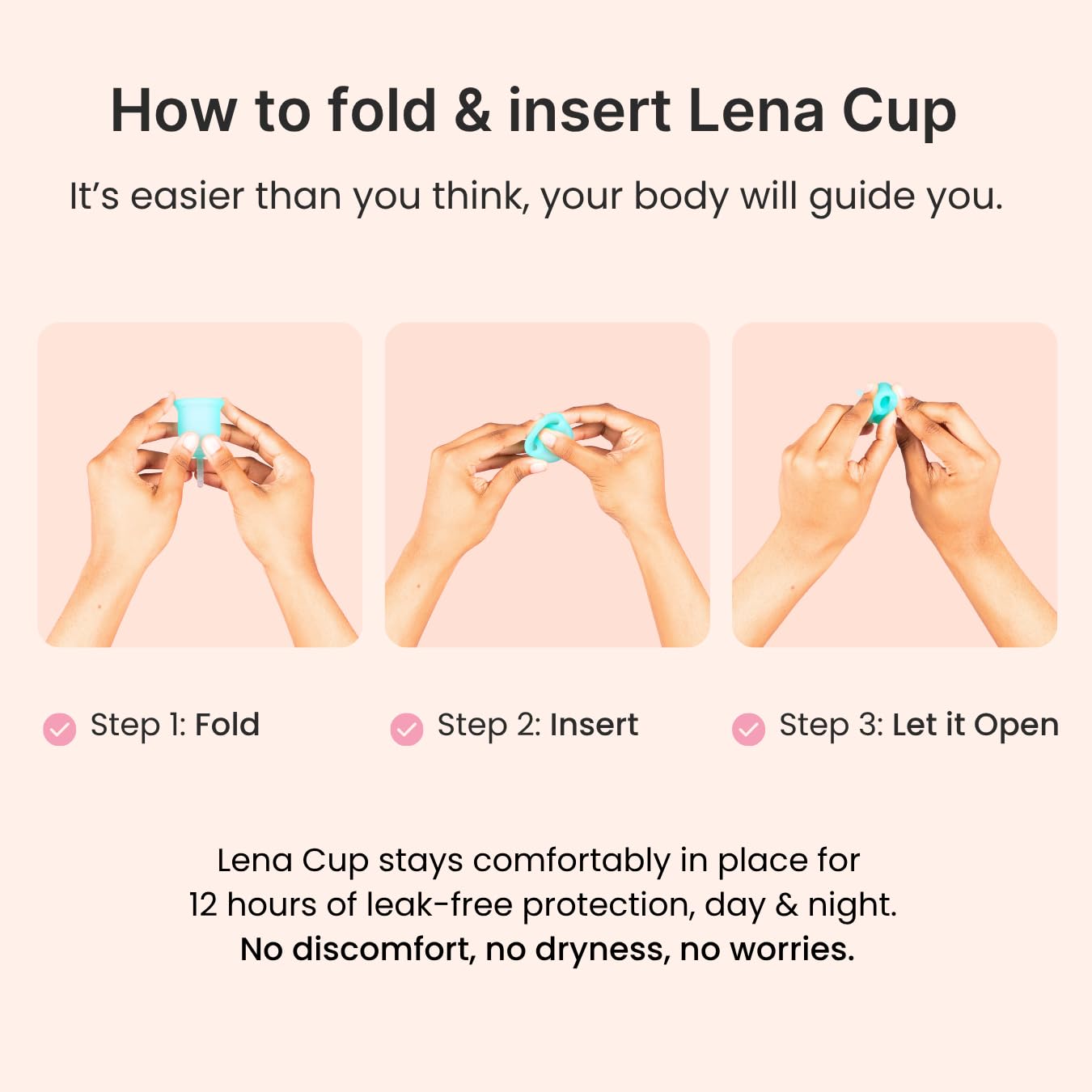 Lena Cup 10-year lifespan reduces waste and disposable costs