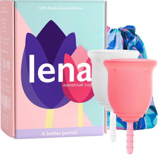Lena Cup Original Small delivers firmer protection for heavier flows