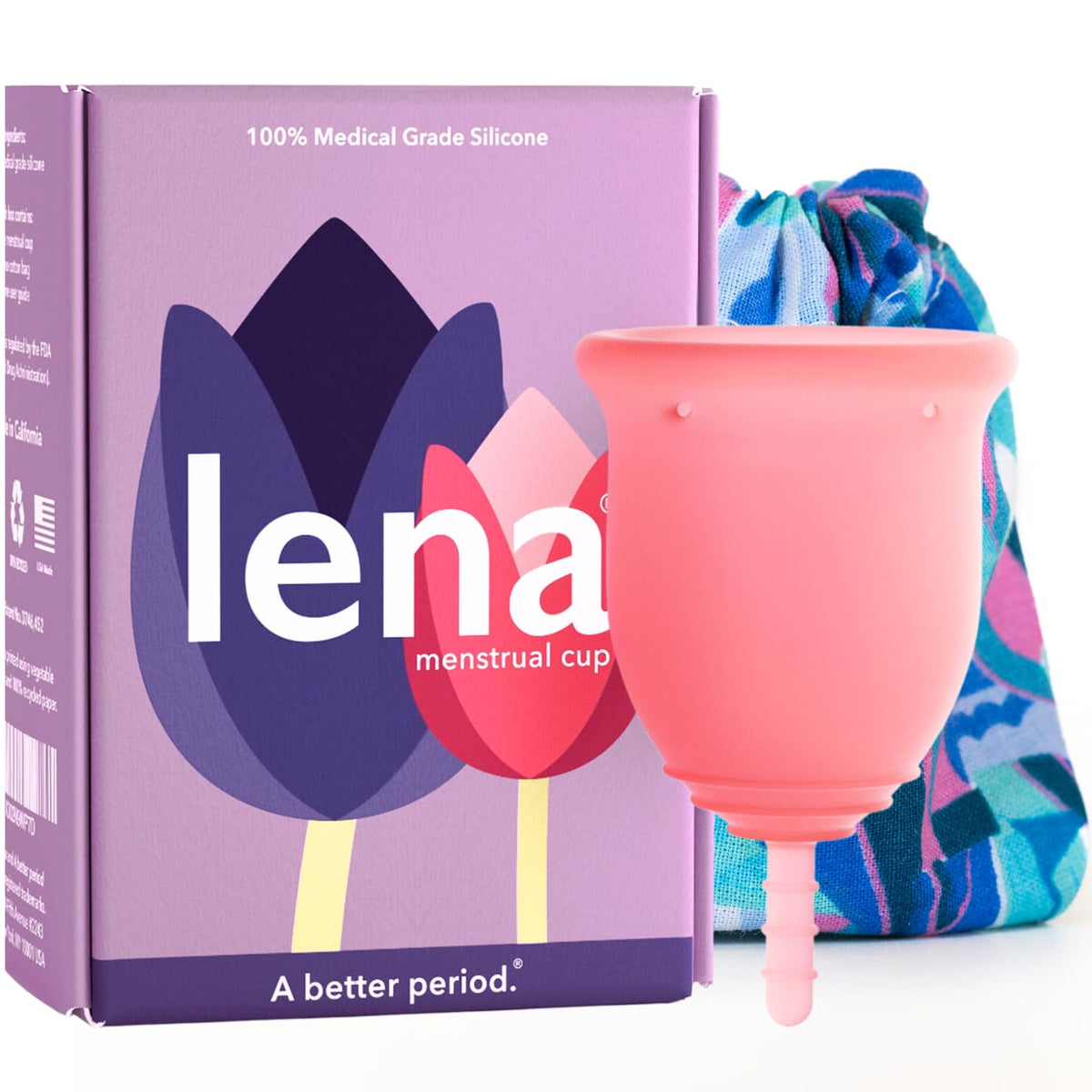 LENA Cup Original soft silicone insertion for comfortable fit