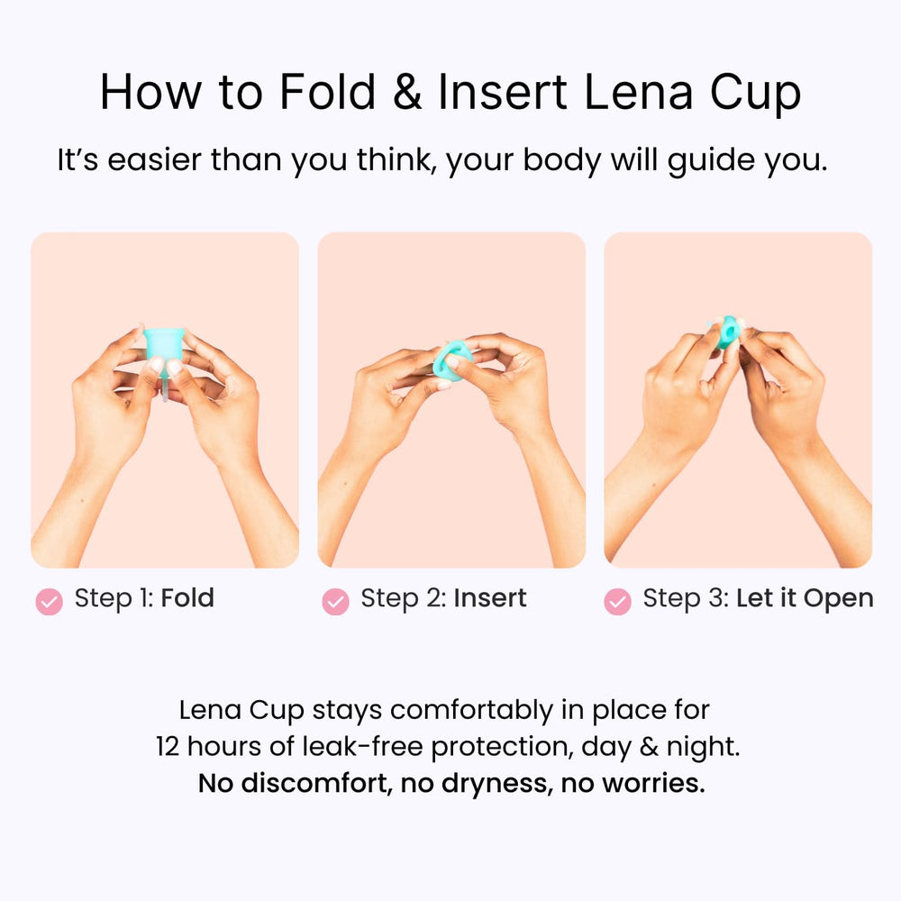 Lena Sensitive Cup made in USA—premium silicone and allergen-free.