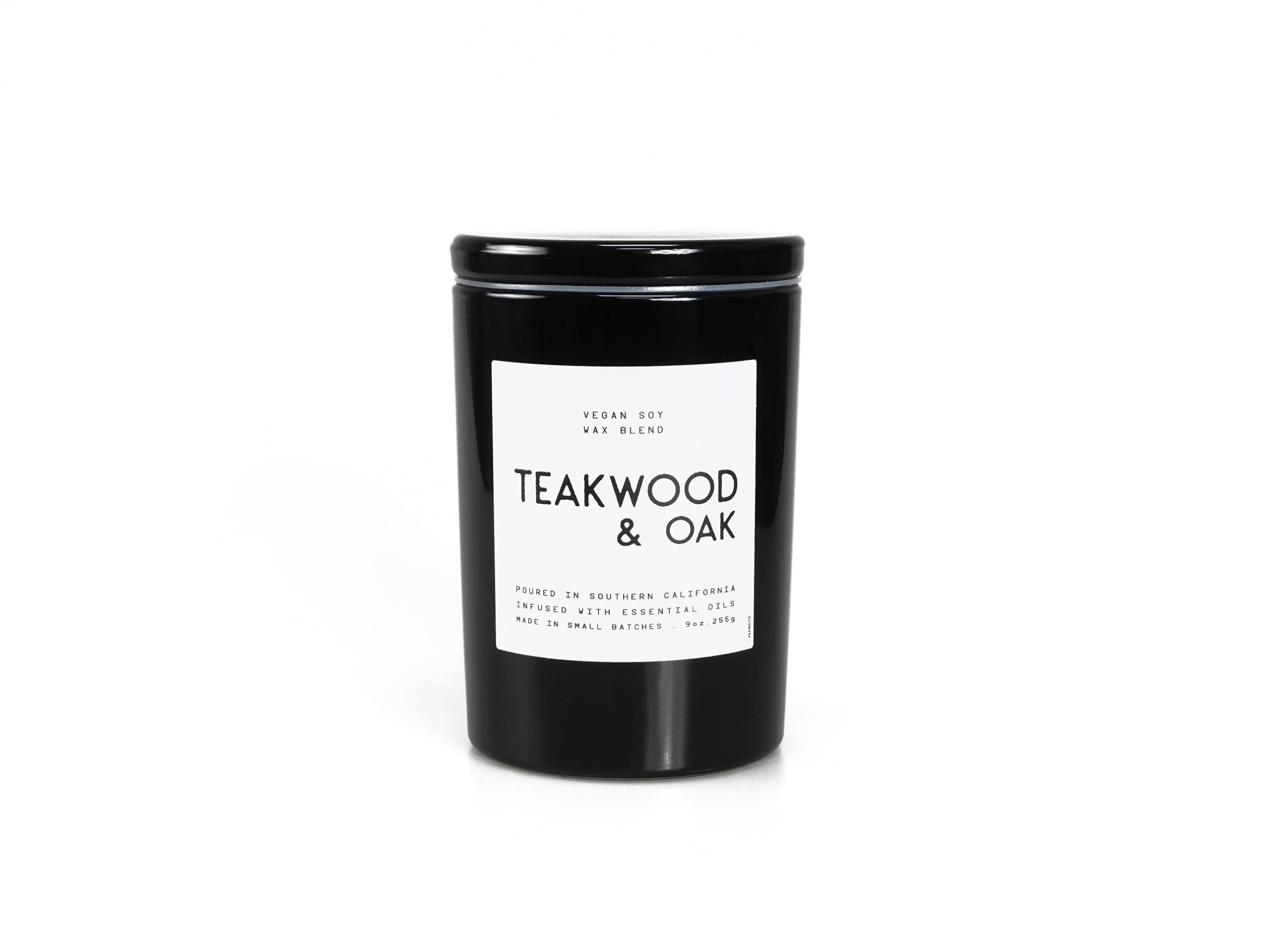 Leoben Co vegan candle showcases teakwood-oak notes for masculine space
