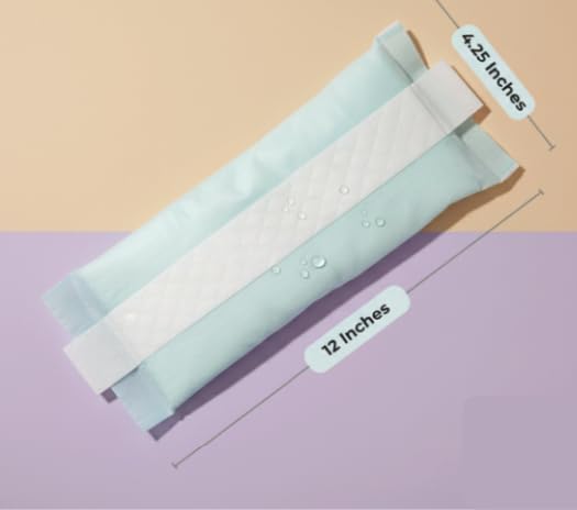 LEONNS adhesive strip secure fit keeps the pad in place during movement