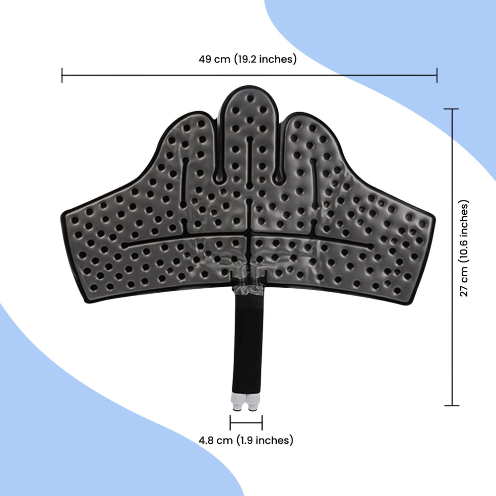 LEONNS ankle-flexible-fit pad enables secure comfort during sessions.