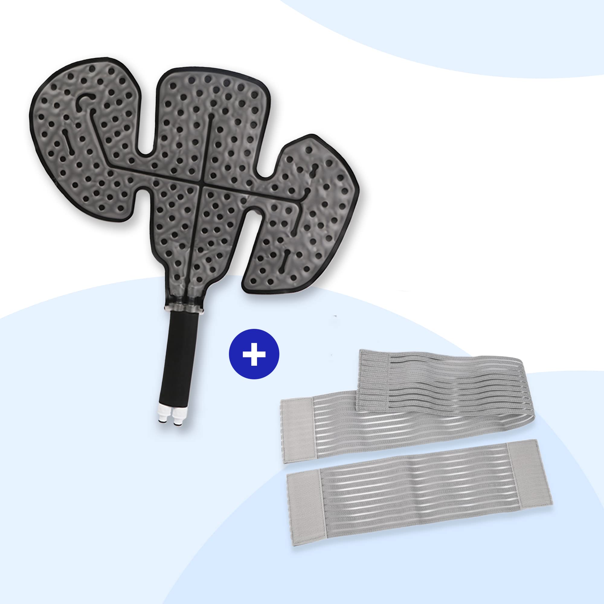 LEONNS hip pad straps included for hands-free secure positioning