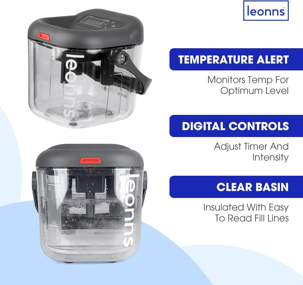 LEONNS cold therapy machine with universal pad for back and hip support.