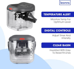 LEONNS cold therapy machine with universal pad for back and hip support.