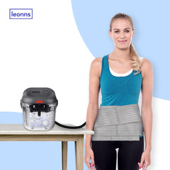 LEONNS cold therapy machine connection demonstrates quick-fit compatibility