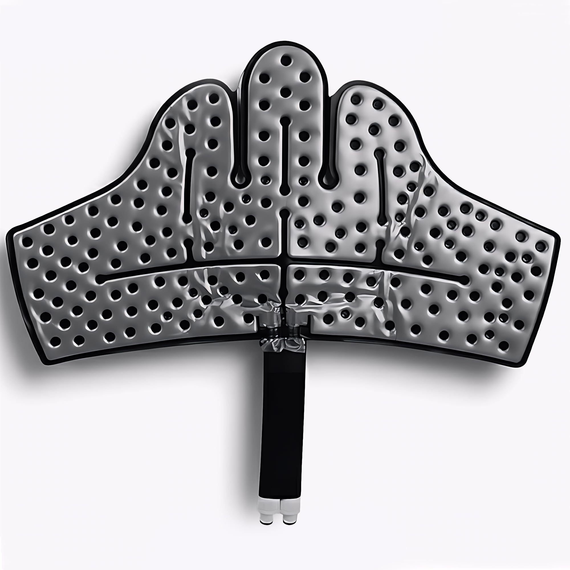 LEONNS cold therapy pad shows ankle compatibility for targeted cooling.