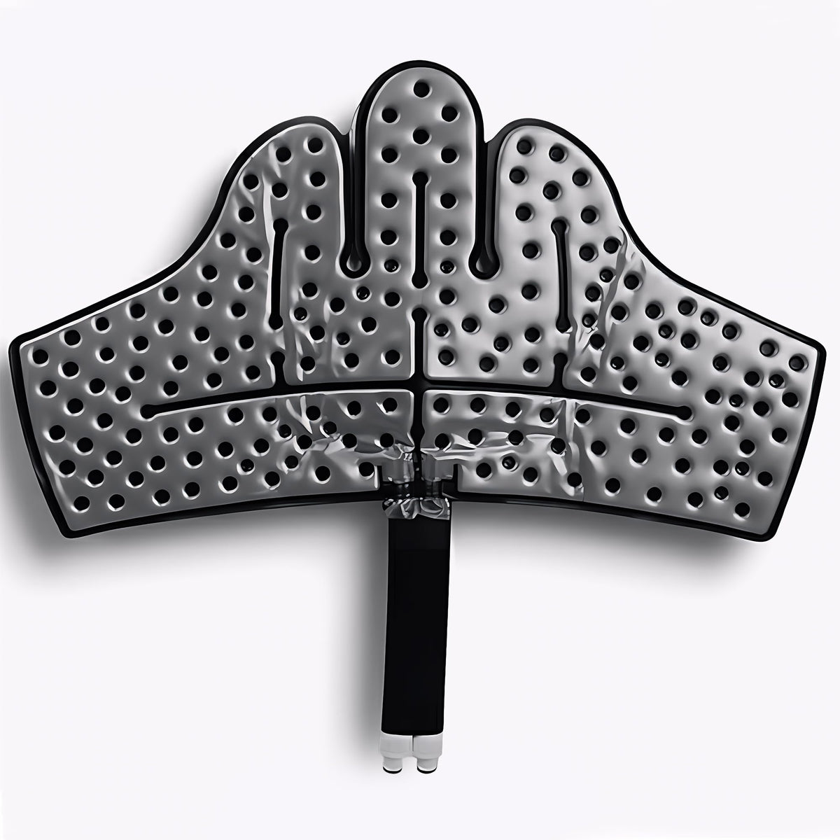 LEONNS cold therapy pad shows ankle compatibility for targeted cooling.