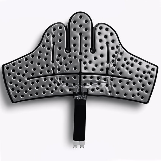 LEONNS cold therapy pad shows ankle compatibility for targeted cooling.