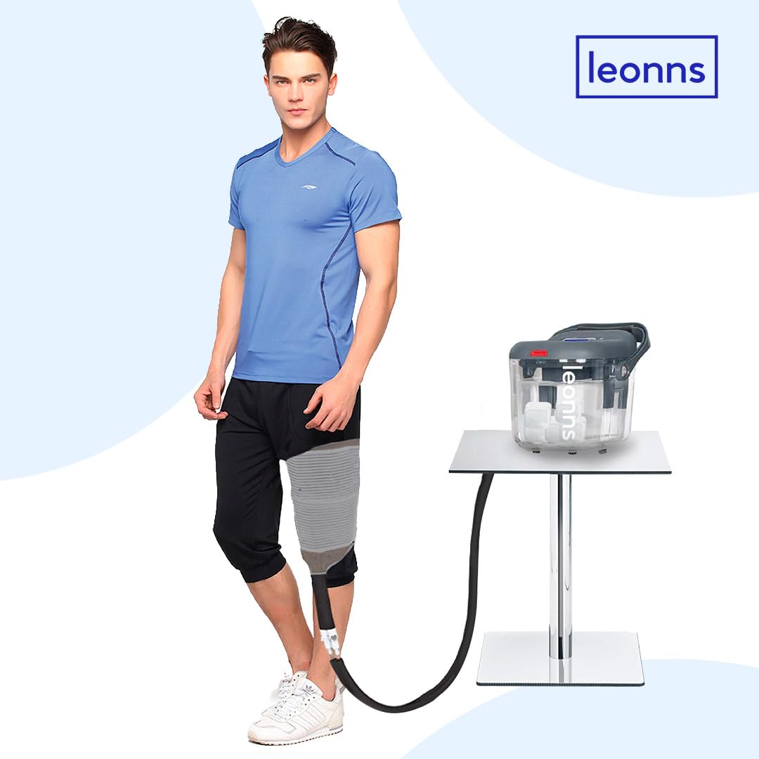 LEONNS knee pad features a flexible design for comfortable knee coverage.