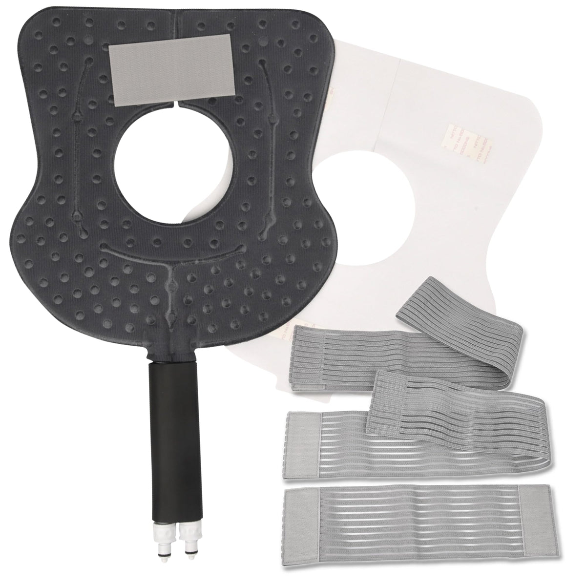 LEONNS knee pad with quick connectors enables fast, reliable cold therapy sessions.