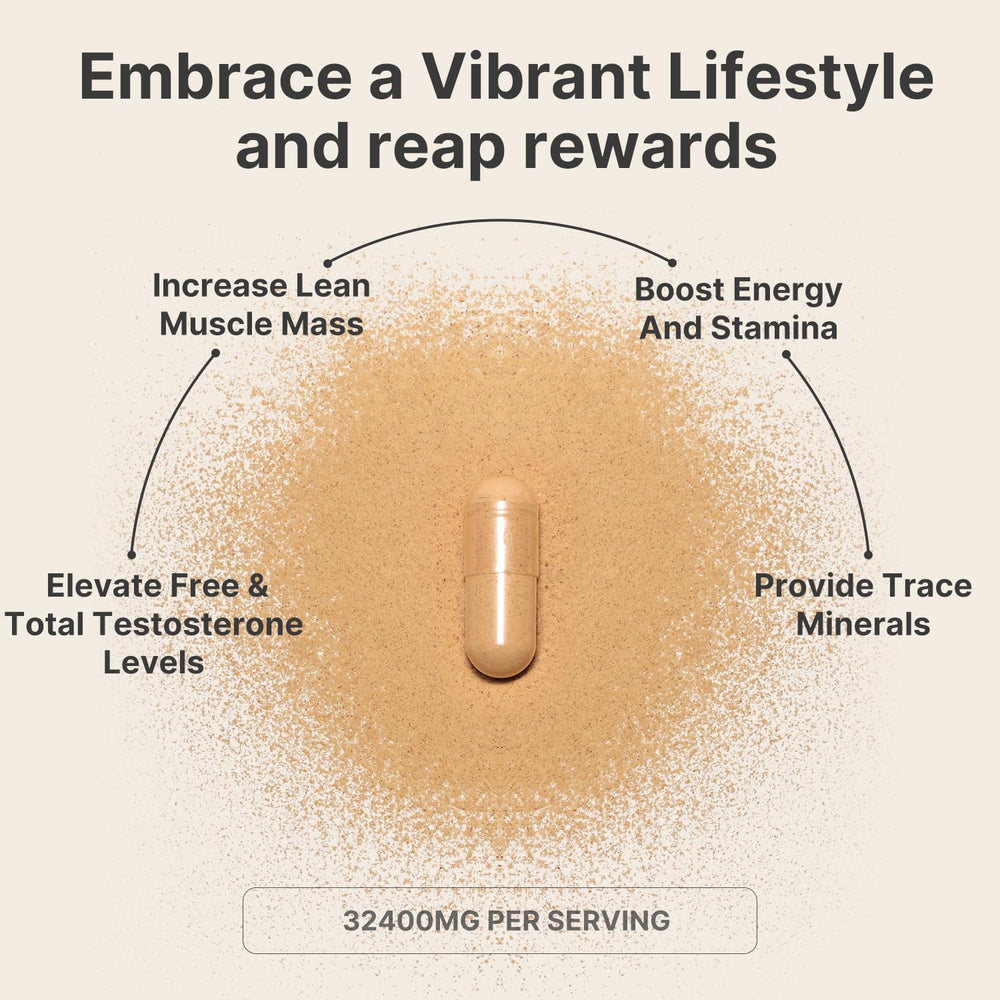 Leotri formula label highlights Tongkat Ali Ashwagandha and Shilajit for performance.