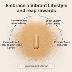 Leotri formula label highlights Tongkat Ali Ashwagandha and Shilajit for performance.