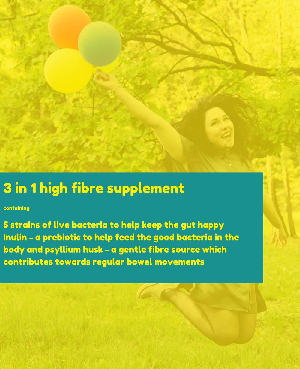 Lepicol 180 Vegicaps pouring; easy-to-use capsules for a gentle daily routine
