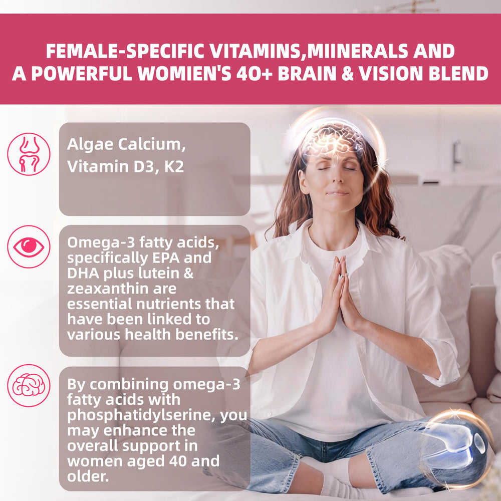 Lerinettia formula includes phosphatidylserine and lutein for focus and visual comfort.