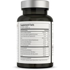 LES Labs Hair Health capsules close-up, showcasing keratin and biotin focus.