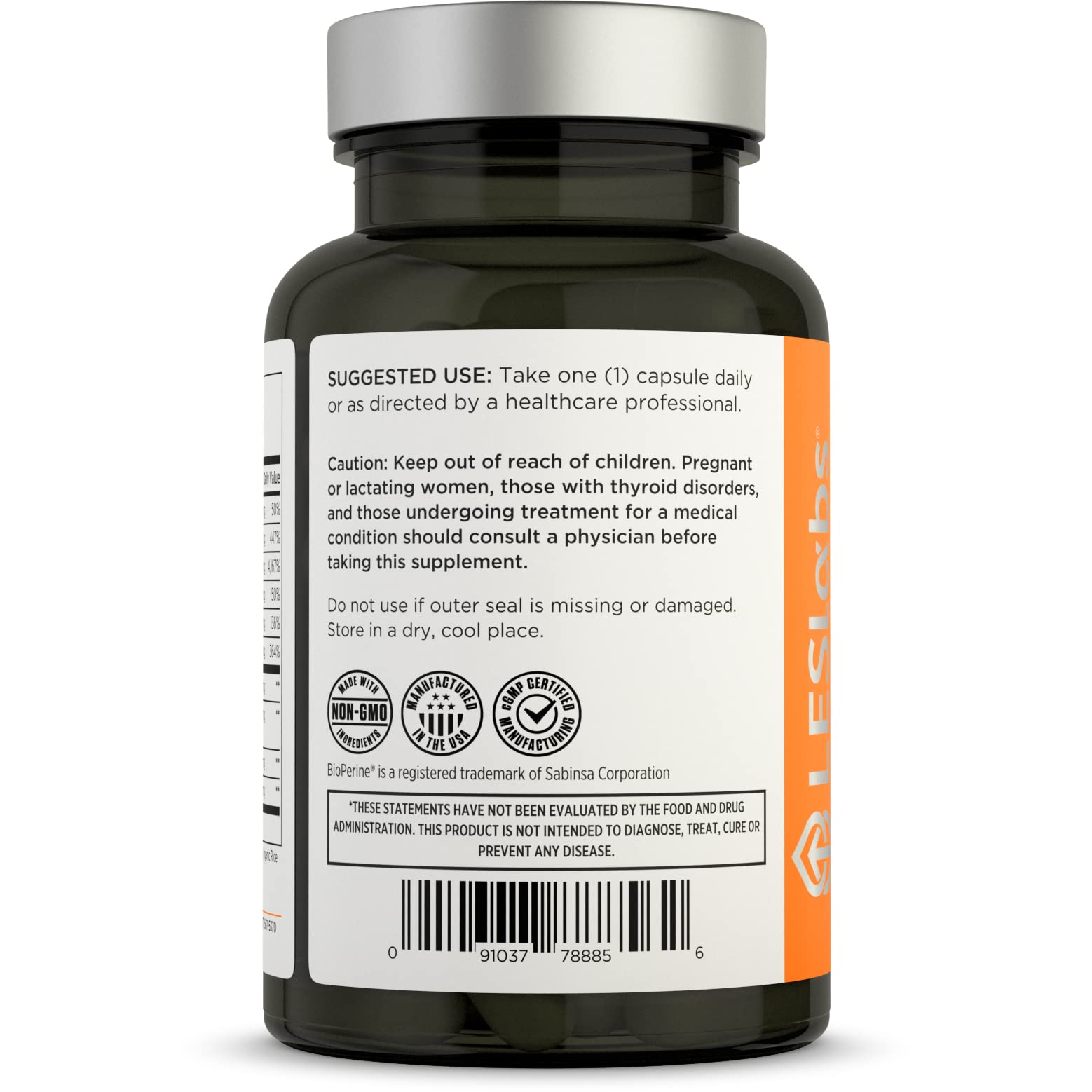 Key ingredients iodine and selenium in LES Labs formula