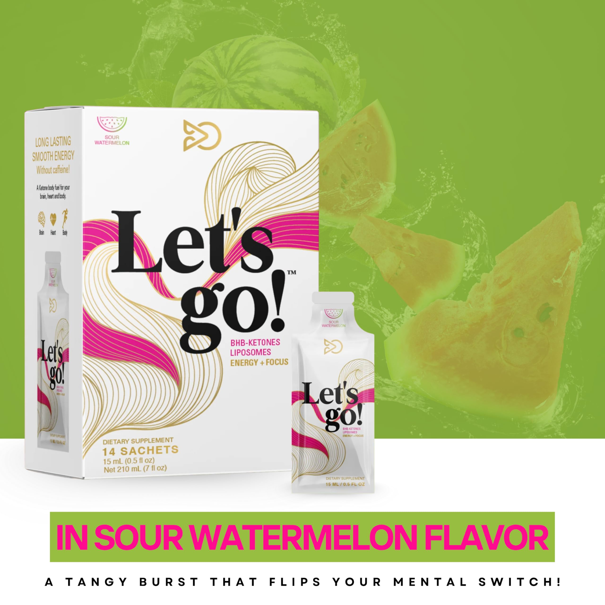 LET GO Keto electrolytes hydration image underscores balanced performance during workouts